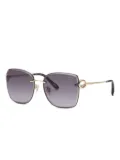 Chopard Eyewear embellished square sunglasses - Gold