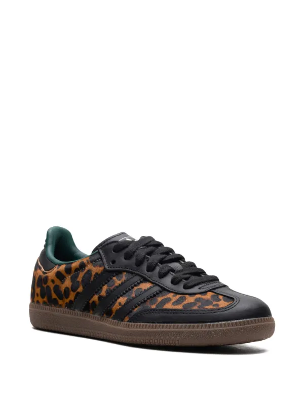 Adidas Samba OG “Leopard/Core Black” スニーカー | ブラック Adidas Samba OG “Leopard/Core Black” スニーカー | ブラック