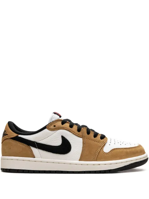 Jordan Air Jordan 1 Retro Low OG "Rookie Of The Year - Sail/Black/Golden Harvest/Gym Red" sneakers