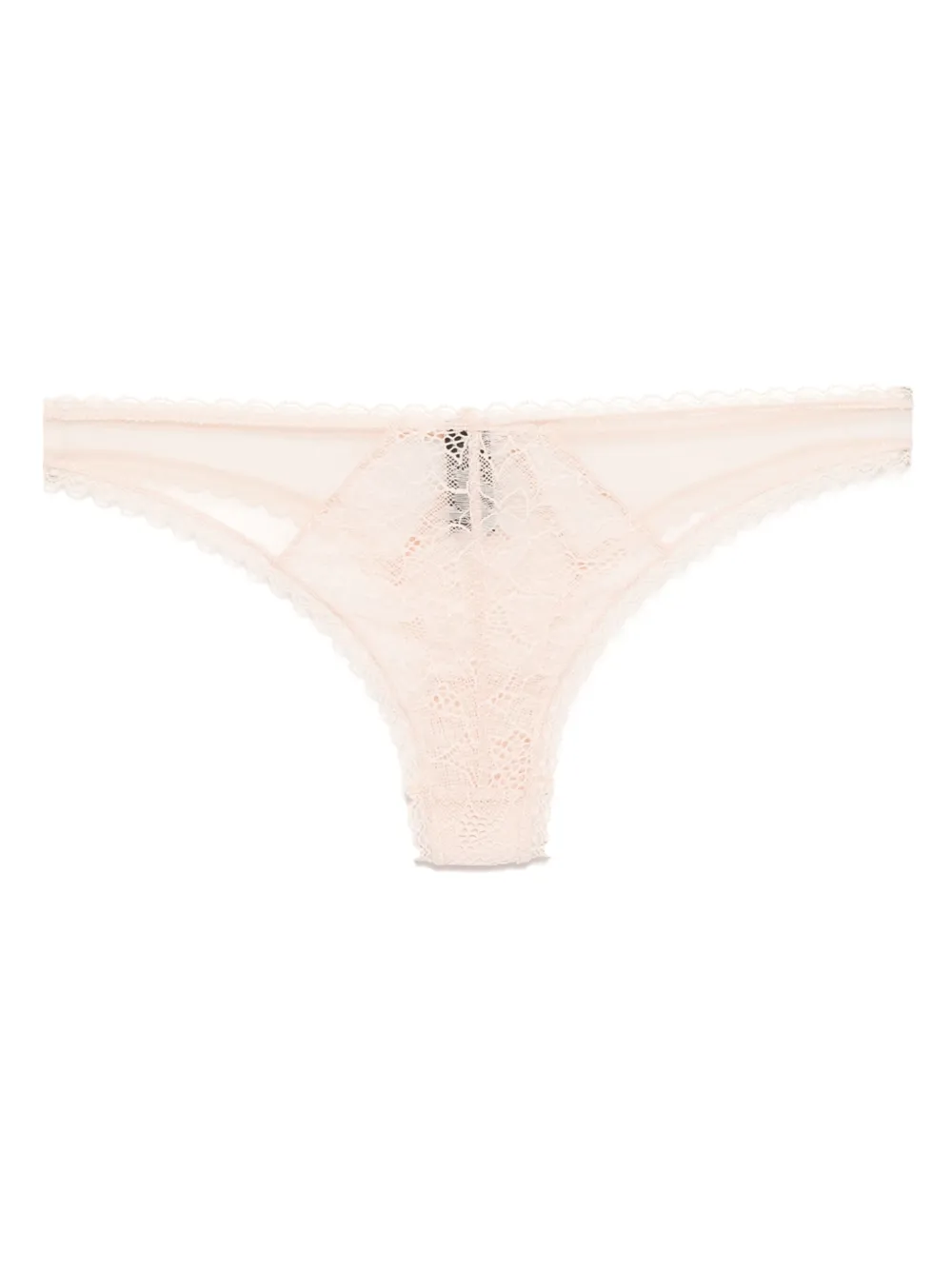Kiki de Montparnasse Dahlia slip met kant Roze