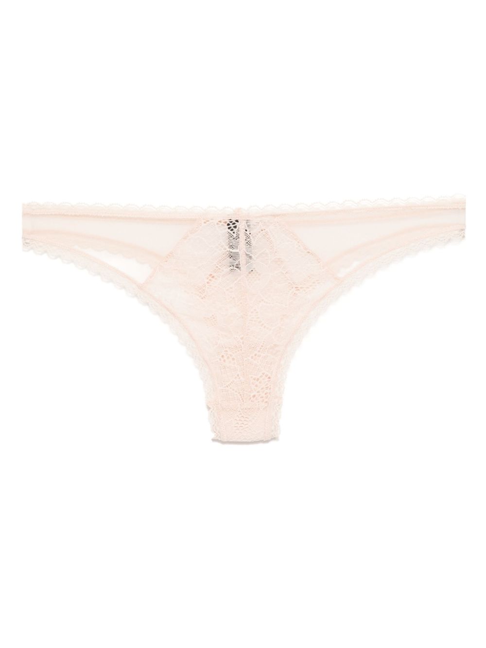 Kiki de Montparnasse lace thong - Roze