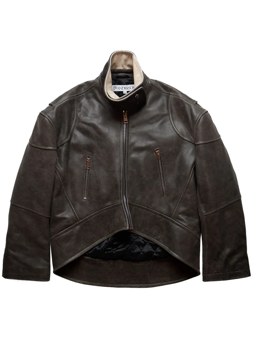 JW Anderson Leren jack Bruin