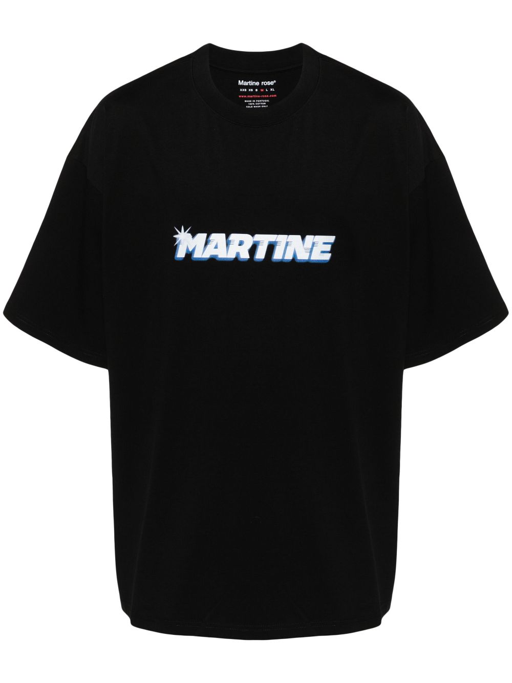 Martine Rose Oversized S/S T-Shirt Black "Black"