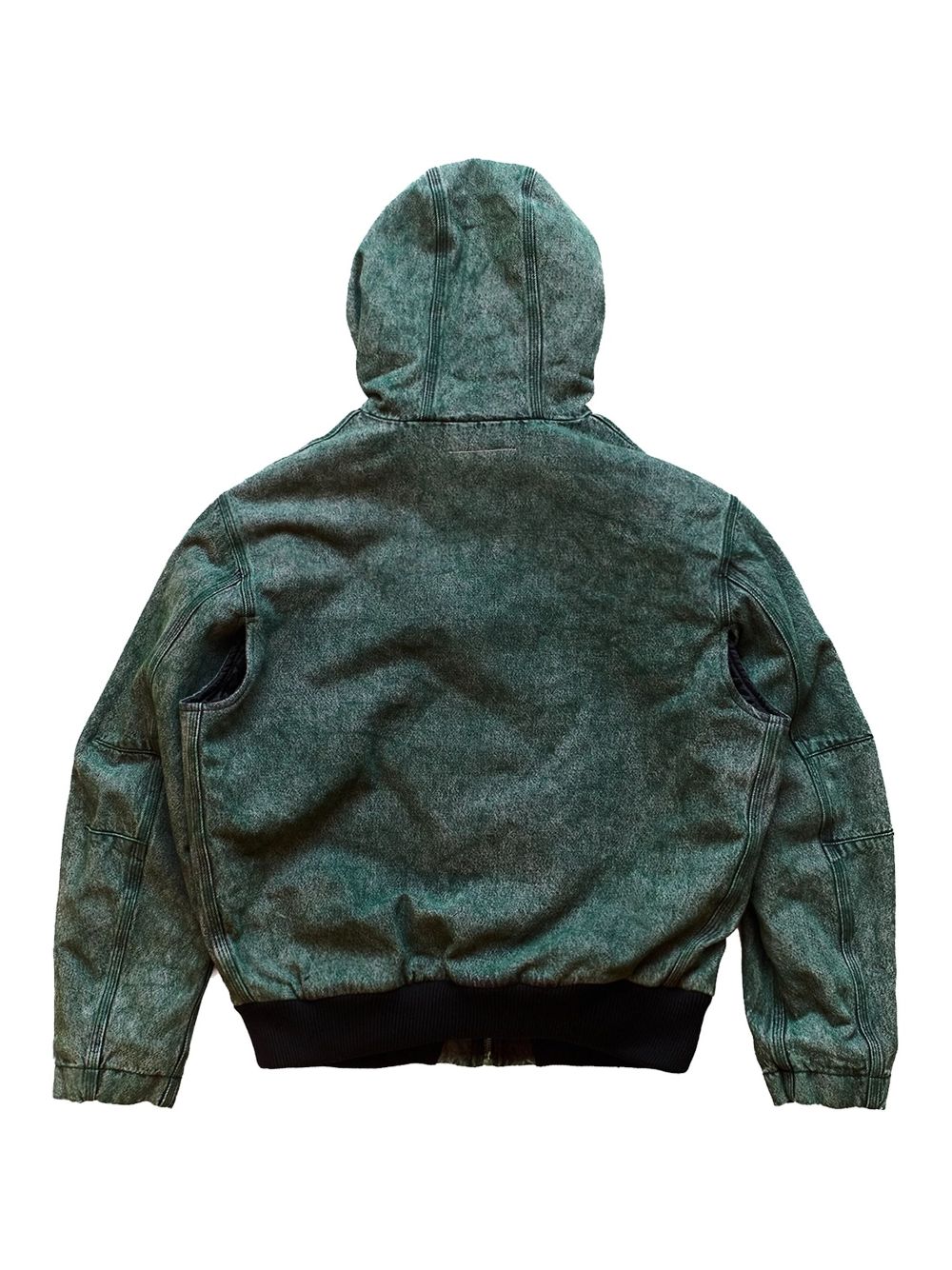 MM6 Maison Margiela hooded bomber jacket - Green