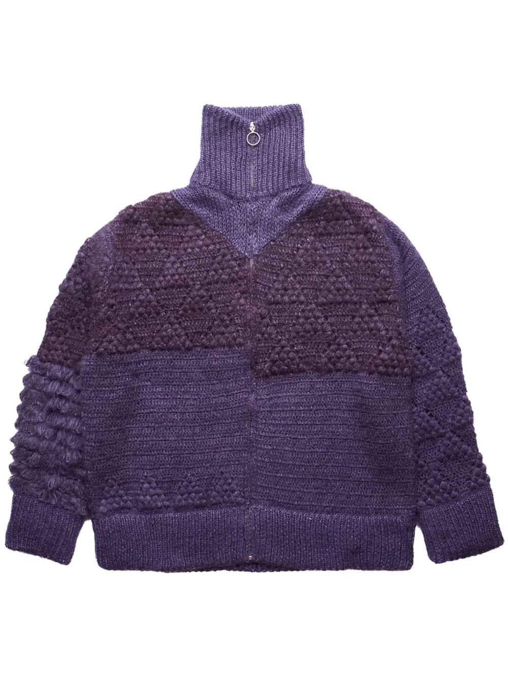 Namacheko Borrujered cardigan | Purple | Image 1
