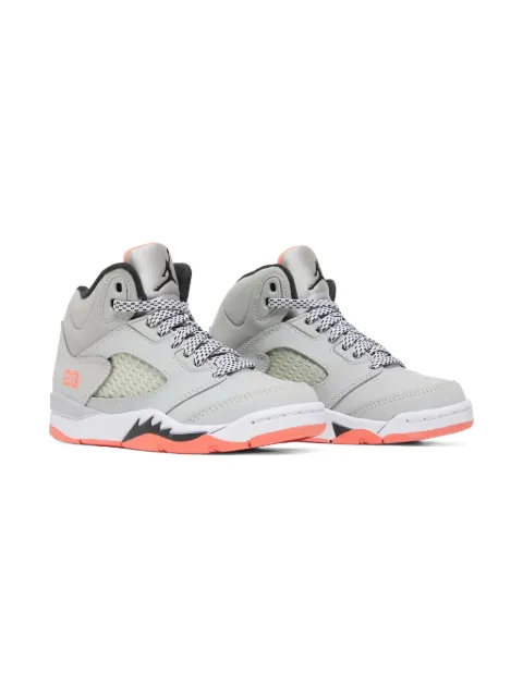 Jordan Kids Air Jordan 5 Retro "Wolf Grey/Hot Lava"