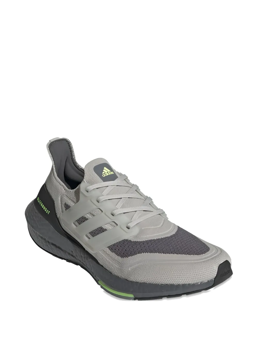 adidas UltraBoost 21 "Grey Volt" sneakers