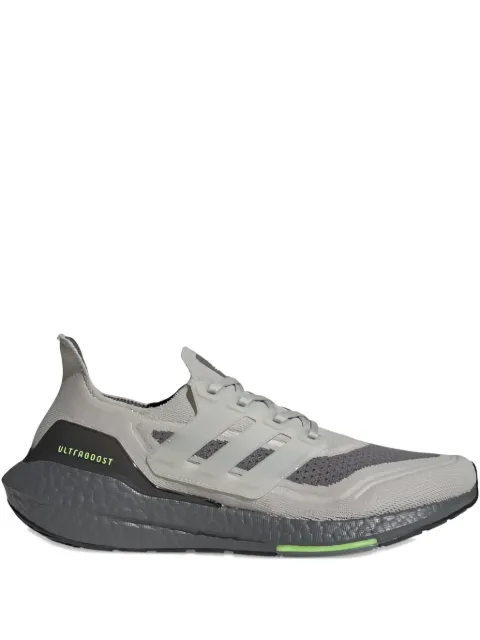adidas UltraBoost 21 "Grey Volt" sneakers