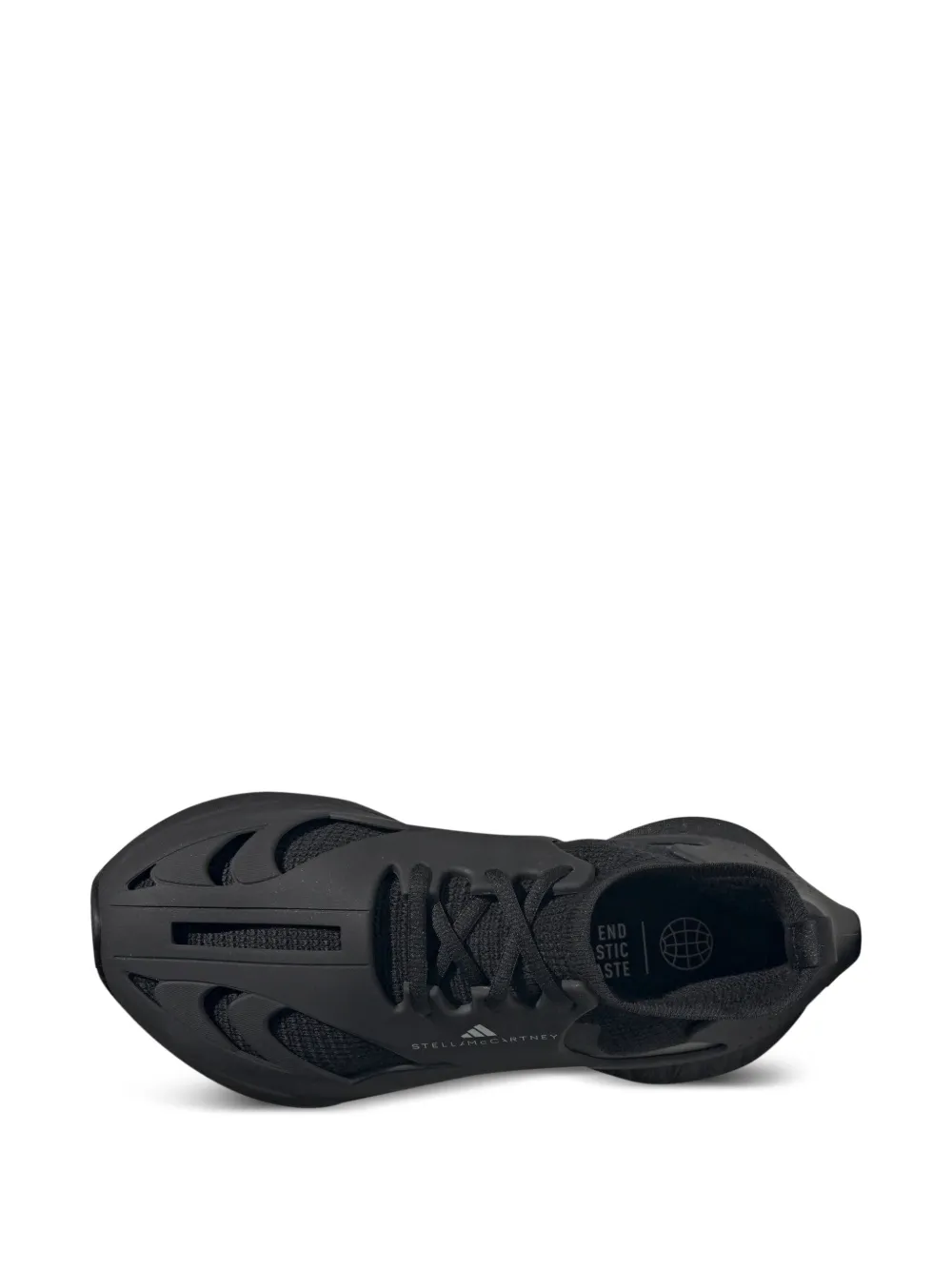 adidas x Stella McCartney Sportswear Run "Core Black" sneakers Zwart