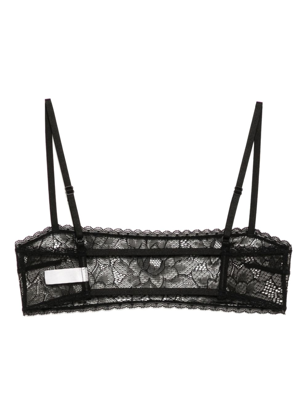 Kiki de Montparnasse lace-detail bras - Zwart