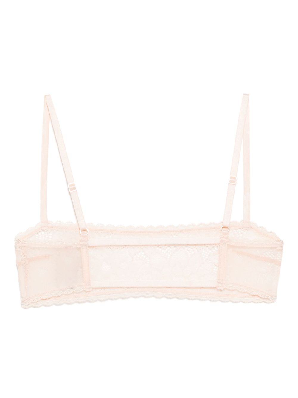 Kiki de Montparnasse lace-detail bras - Roze