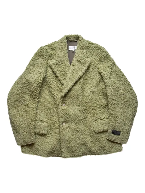 MM6 Maison Margiela Hairy fleece blazer