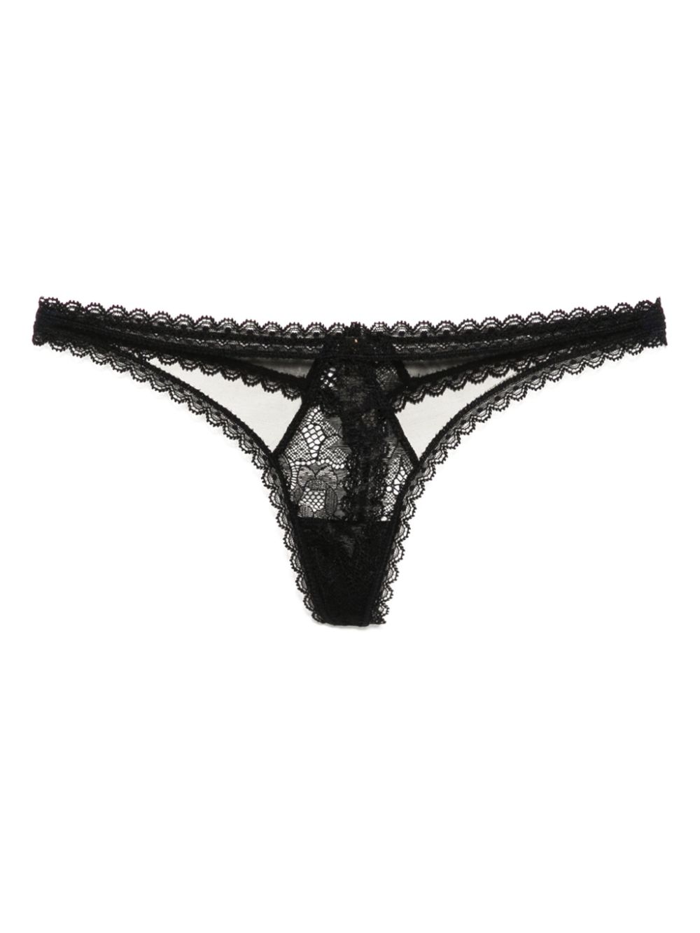 lace-detail thong