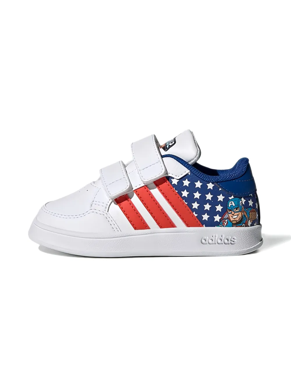 Adidas Kids Breaknet Marvel - Captain America sneakers - Wit