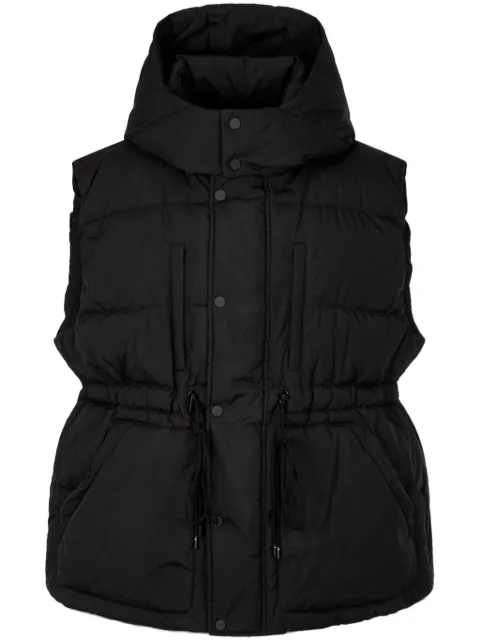 STUDIO TOMBOY drawstring-waist down vest