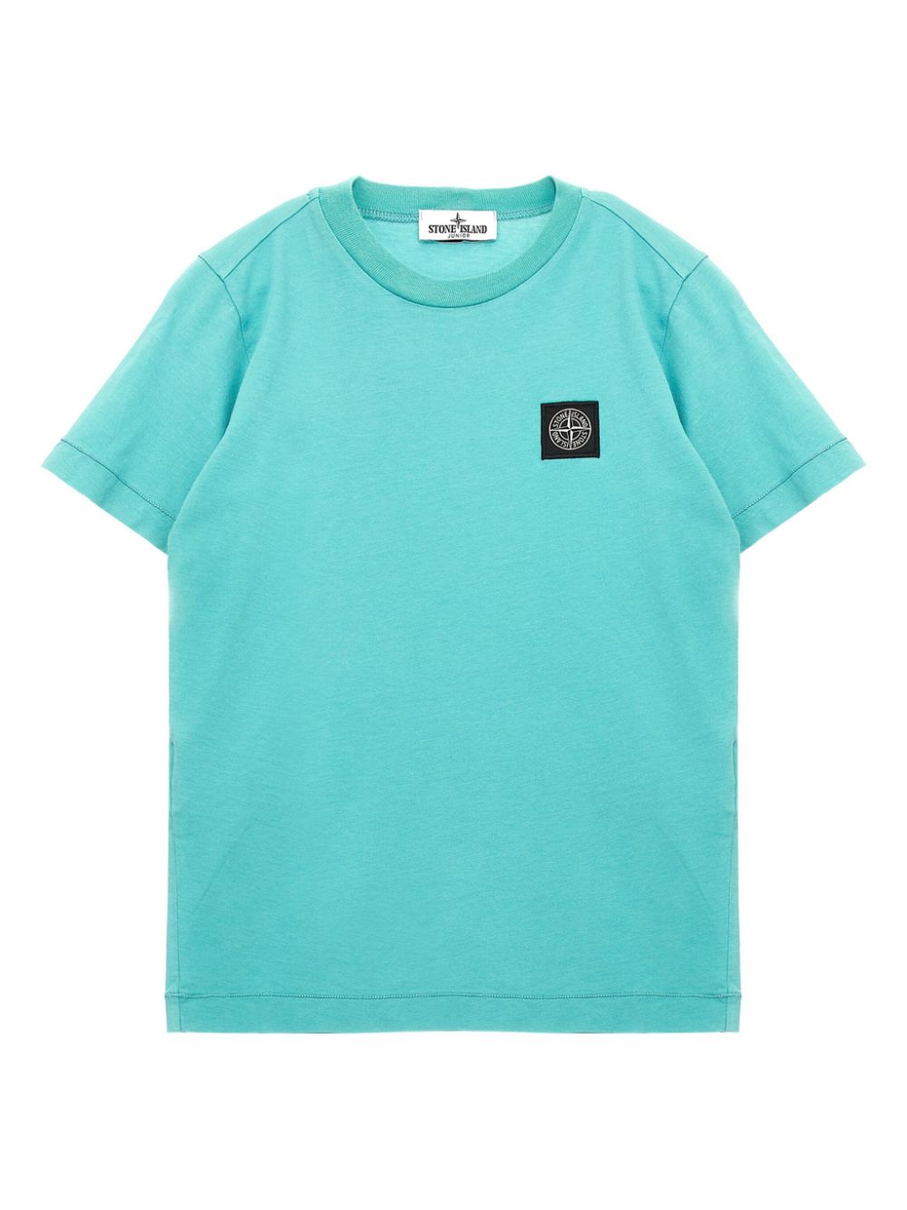 Stone Island Junior Compass-patch T-shirt - Blue