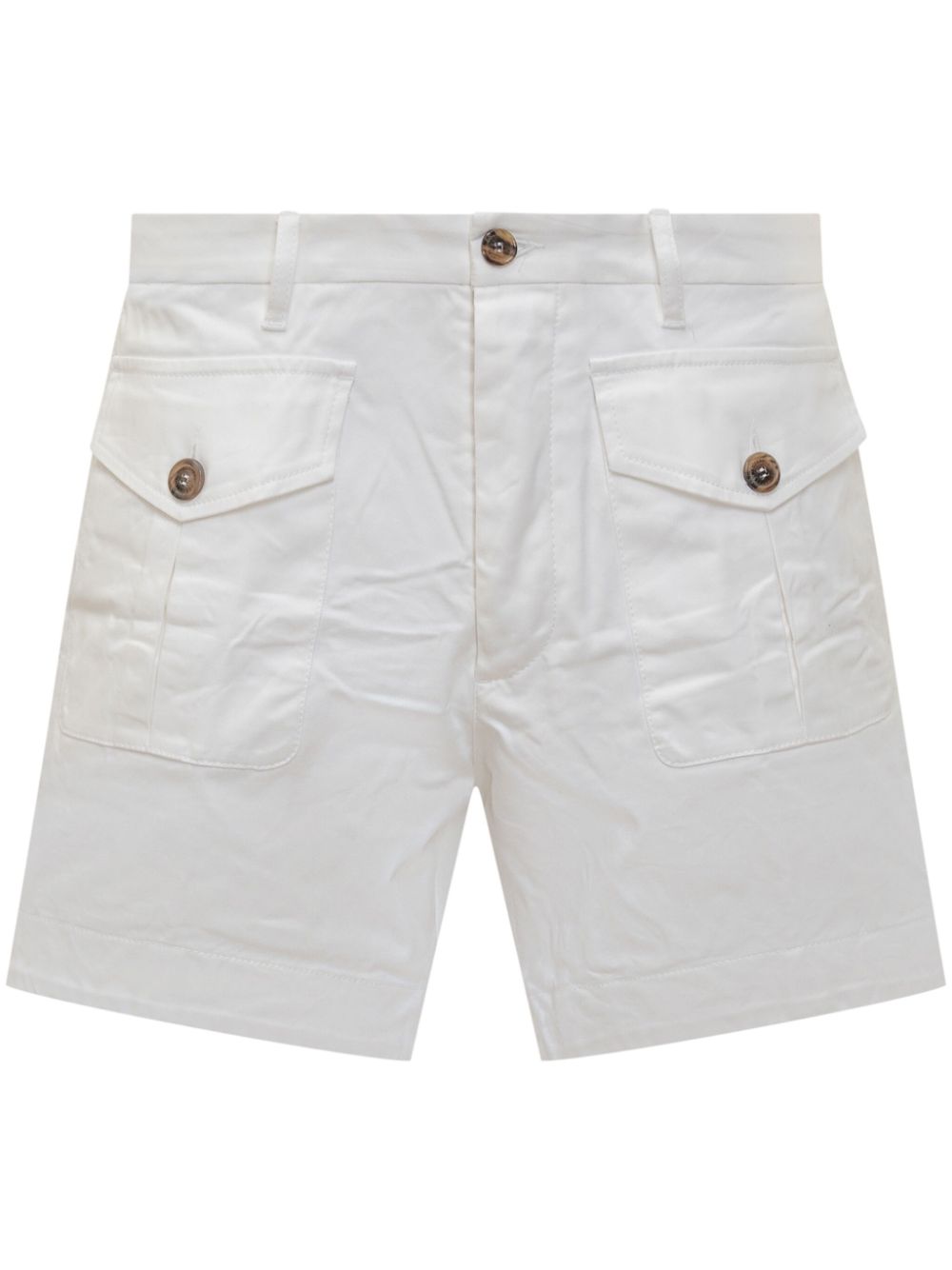 DSQUARED2 Ranger chino shorts - White