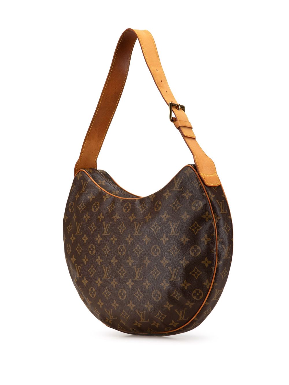 Louis Vuitton Pre-Owned 2008 Monogram Croissant hobo tas - Bruin