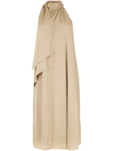 Danamé vestido midi de satén