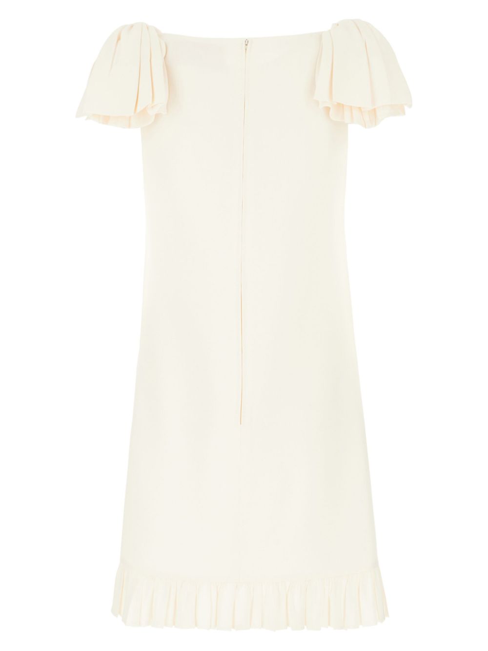 Valentino Garavani crepe mini dress - Neutrals