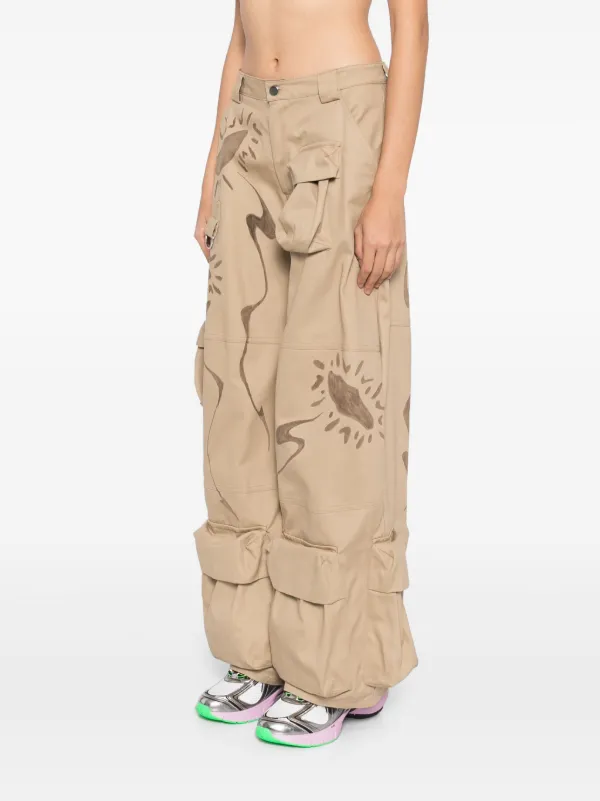 Collina Strada Daisy Garden カーゴパンツ | ニュートラル | FARFETCH JP