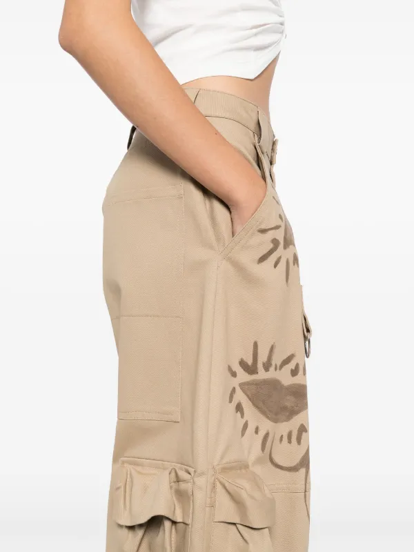 Collina Strada Daisy Garden カーゴパンツ | ニュートラル | FARFETCH JP