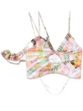 Collina Strada graphic print vest - Pink