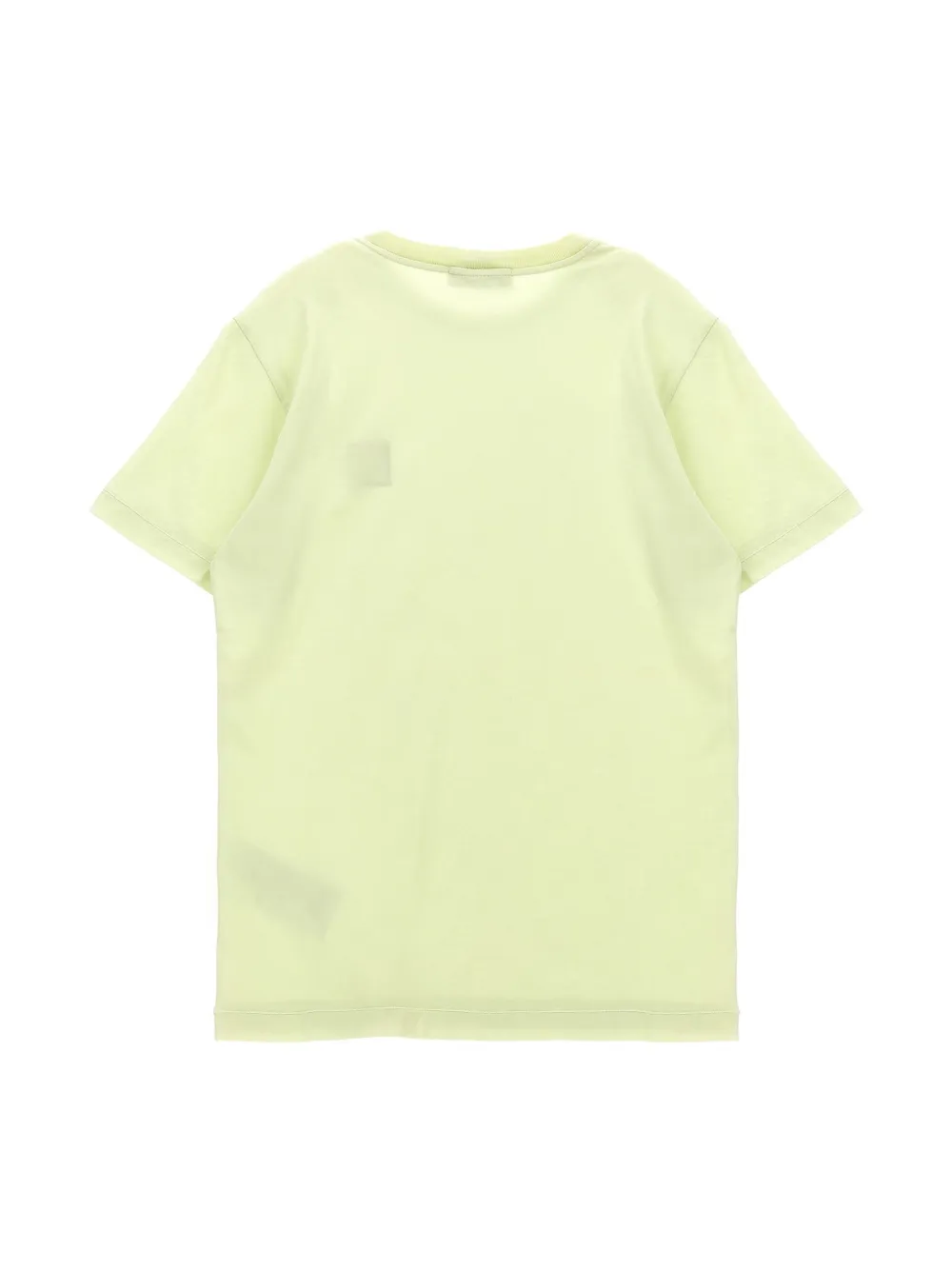 Stone Island Junior T-shirt met logo - Groen