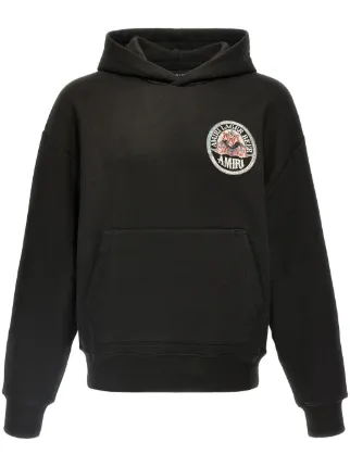 amiri パーカー AMIRI ロゴ パーカー | ブラック | FARFETCH JP
