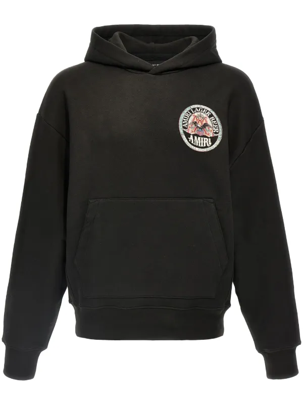 AMIRI★イーグル オーバーサイズ パーカー AMIRI Eagle Hoodie | Black | FARFETCH BH