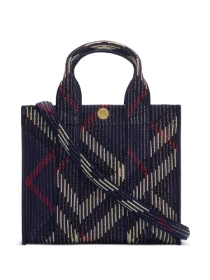 BURBERRY バーバリー トートバッグ - 4119225F0178 アウトレット】BURBERRY バーバリー トートバッグ/CHECK COTTON