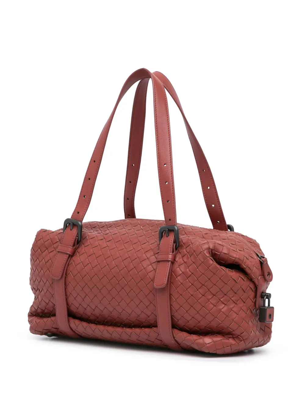 Bottega Veneta Pre-Owned 2012-2023 Intrecciato Montaigne schoudertas - Rood