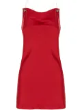 Danamé satin mini dress - Red