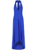 Danamé draped-detail maxi dress - Blue