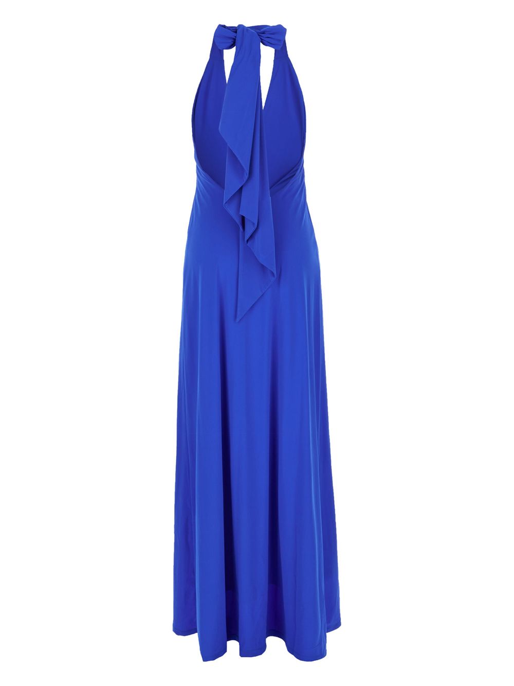 Danamé draped-detail maxi dress - Blauw