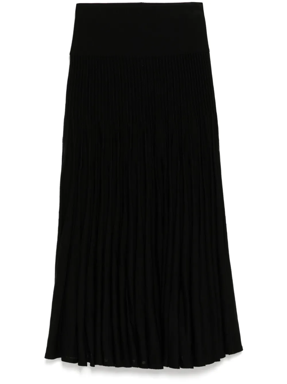Alaïa pleated skirt | Black | Image 1