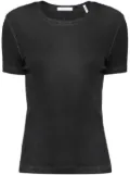 Helmut Lang dyed Shrunken T-shirt - Black
