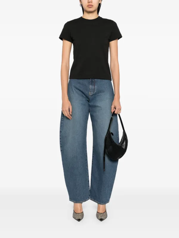Alaïa barrel-leg Jeans | Blue | FARFETCH