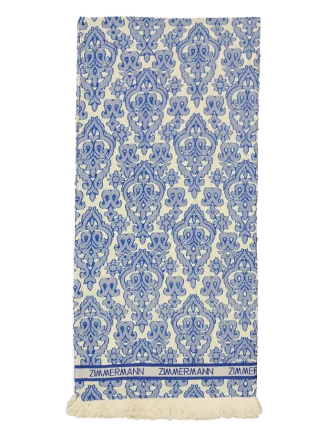 ZIMMERMANN jacquard beach towel