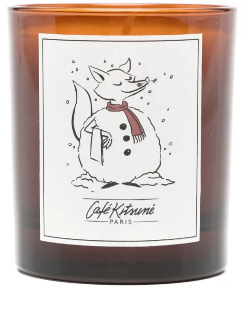 CAFÉ KITSUNÉ vela BARISTA FOX SNOWMAN