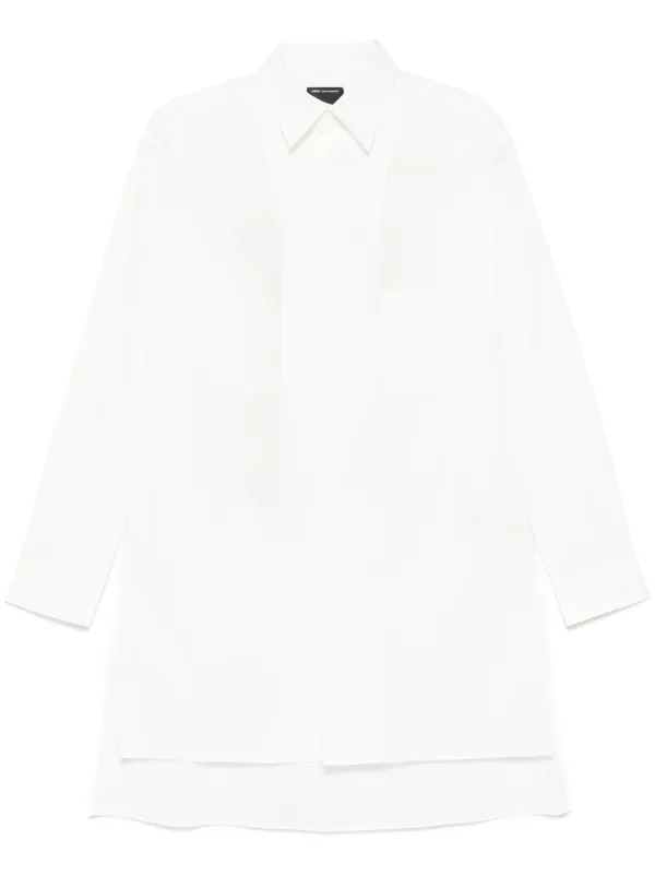 Y-3 Chemise à Imprimé Graphique Blanc FARFETCH MA