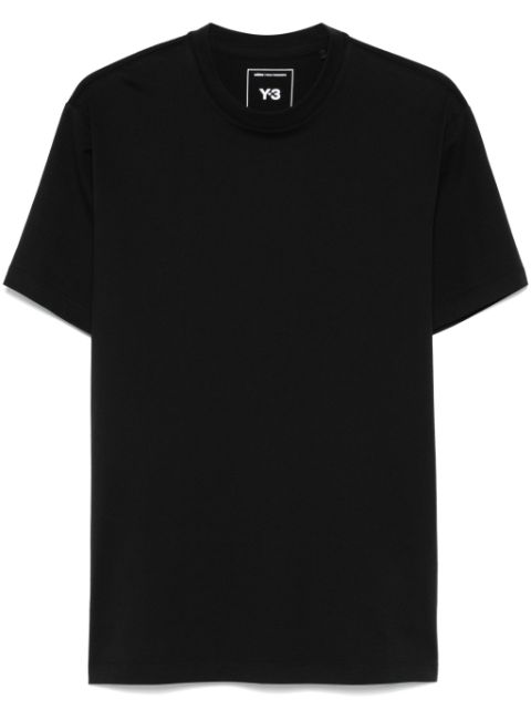 Y-3 playera con estampado gráfico