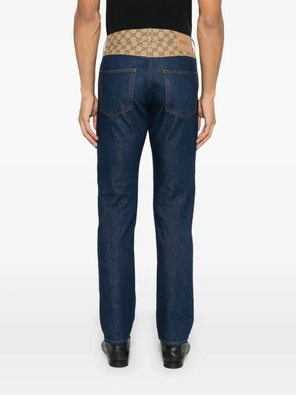 Gucci Tapered Jeans | Blue | FARFETCH Gucci Tapered Jeans | Blue | FARFETCH
