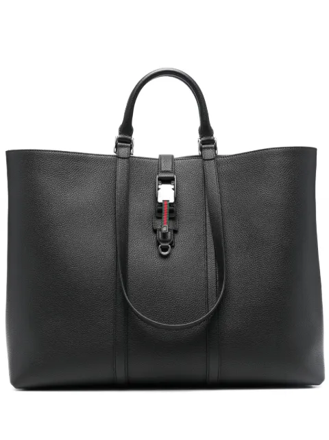 Gucci tote grande con ribete Web
