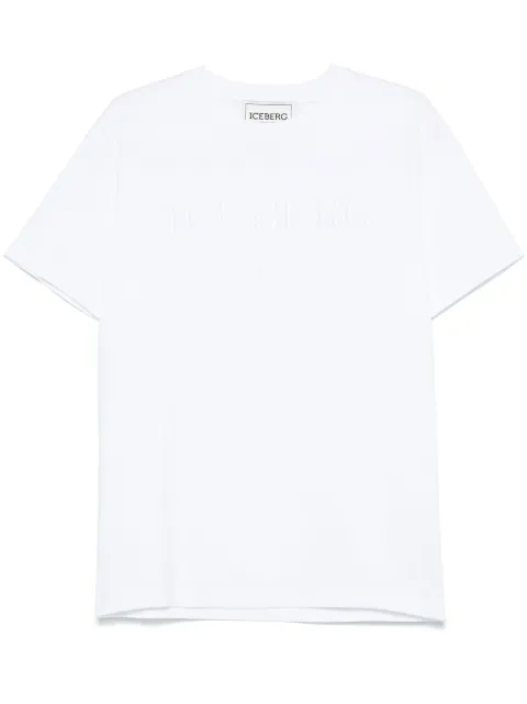 Iceberg logo-embroidered T-shirt