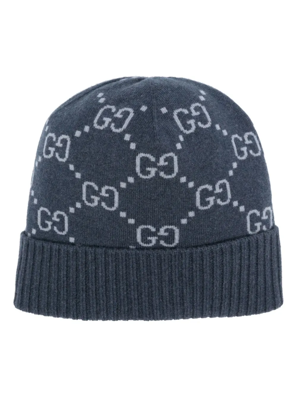 GG-jacquard cashmere beanie