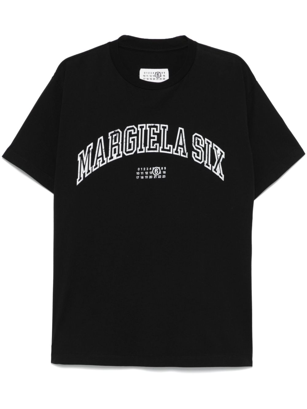 Varsity-print T-shirt