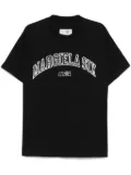 MM6 Maison Margiela Varsity-print T-shirt - Black