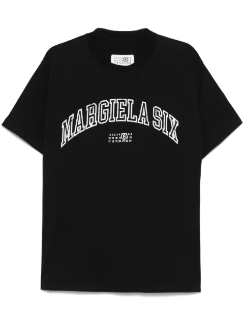 MM6 Maison Margiela Varsity-print T-shirt