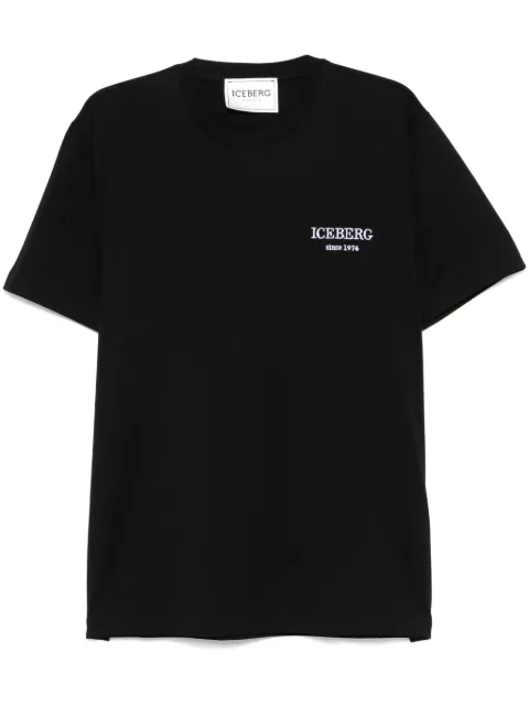 Iceberg logo-embroidered T-shirt